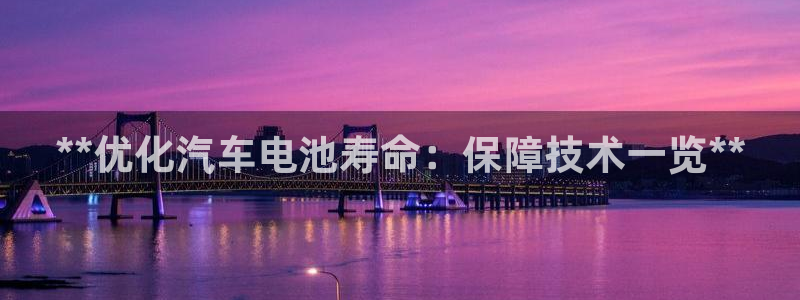 优发国际平台g8：**优化汽车电池寿命：保障技术一览**