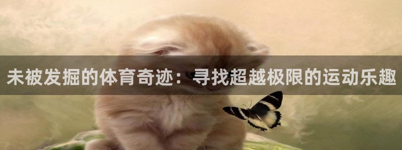 k1体育app：未被发掘的体育奇迹：寻找超越极限的运动乐趣